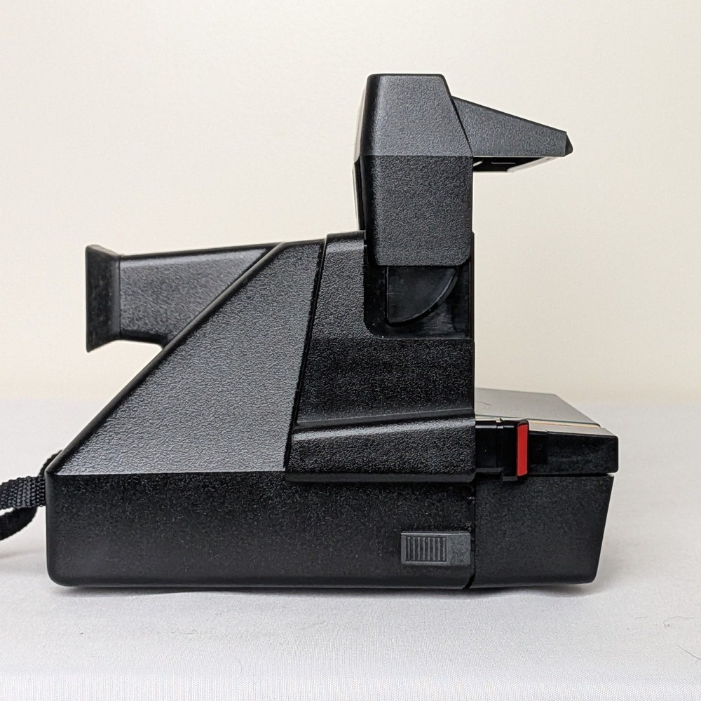 Polaroid OneStep 600 Instant Film Camera Black Rainbow Vintage 80s OS600 WORKING - Picture 6 of 11